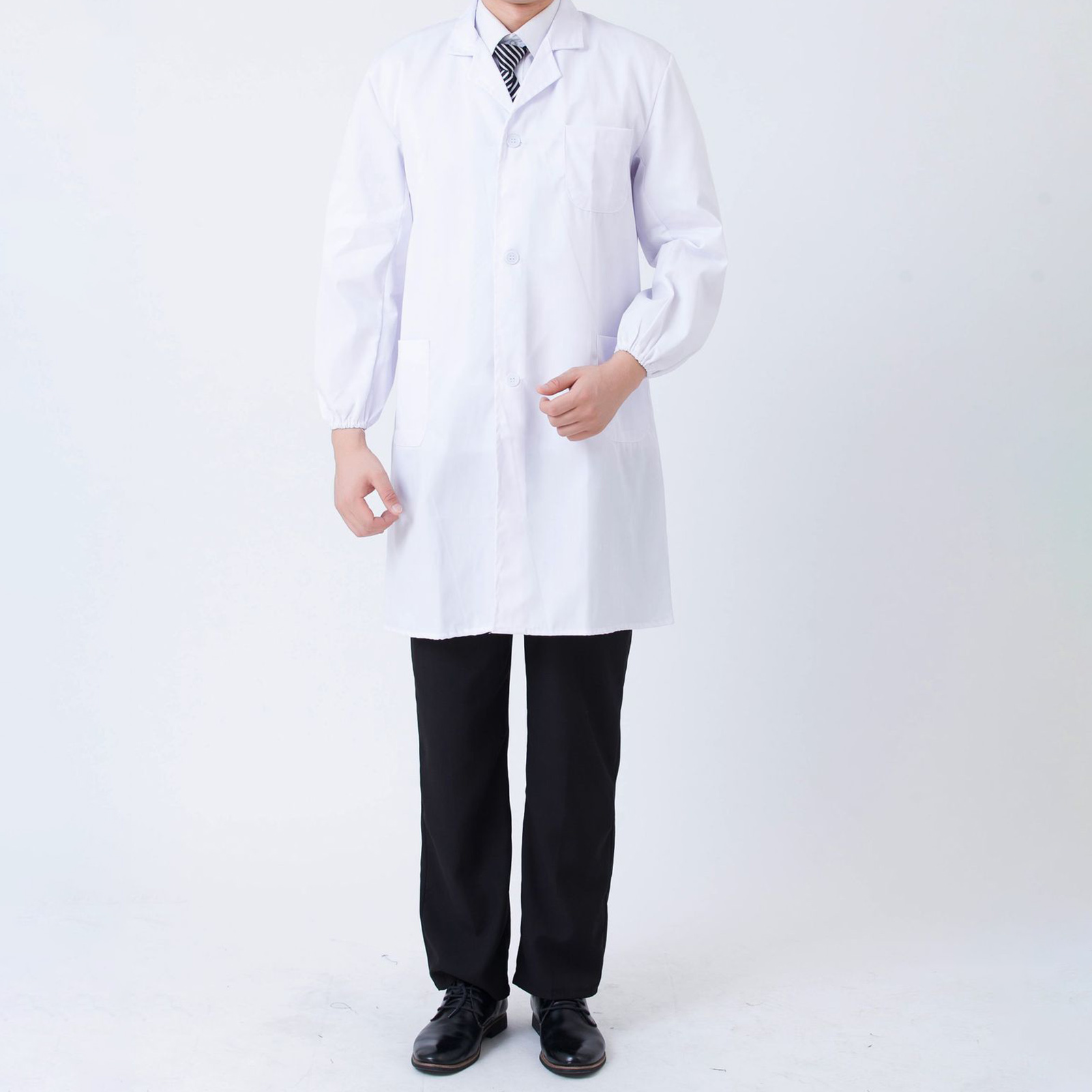 Medical Lab Design - Medical Student White Lab Coat with