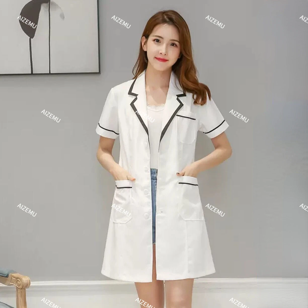 Women spa dress Short-sleeve B - đánh giá và giá Medical Lab Management