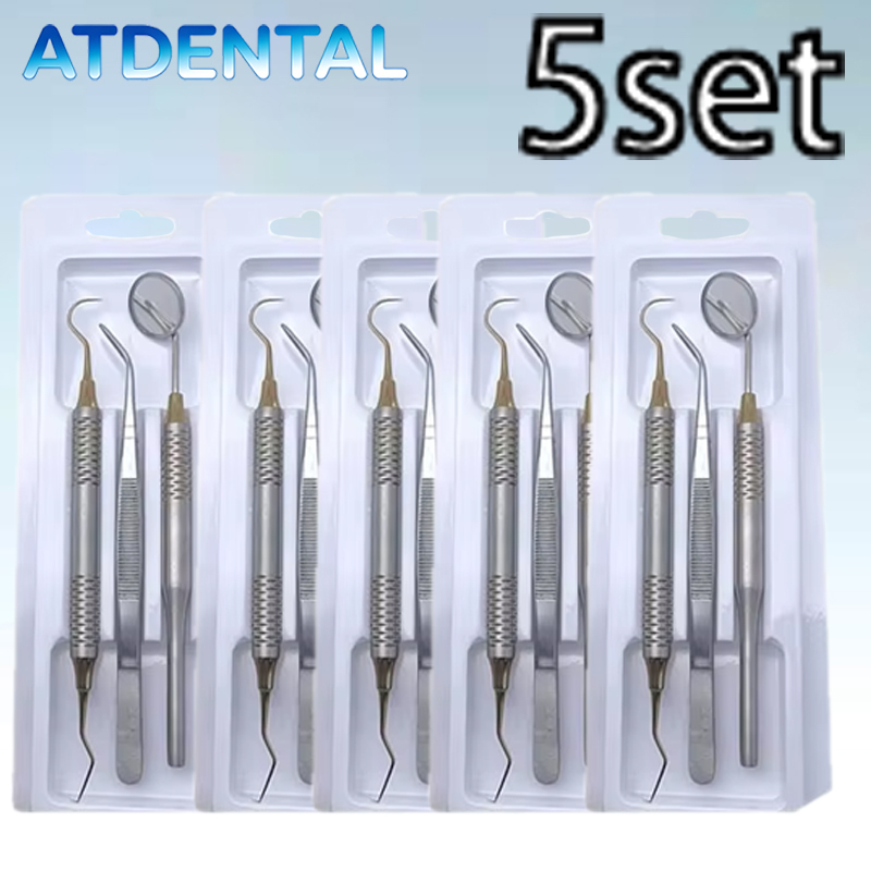 5pcs Dental Double Ended Mouth - đánh giá và giá Dental Mirror Probe
