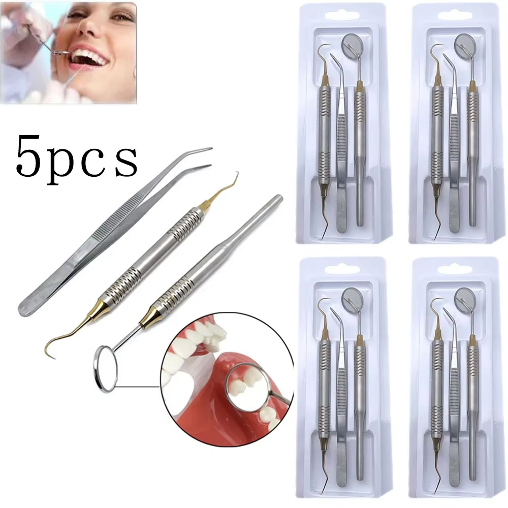 5pcs Dental Double Ended Mouth - đánh giá và giá Dental Mirror Probe