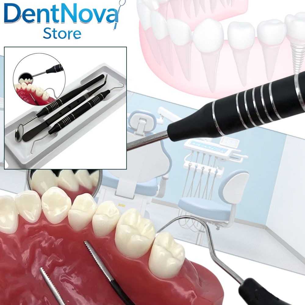 Dental Exam Set Stainless Stee - đánh giá và giá Dental Mirror Probe
