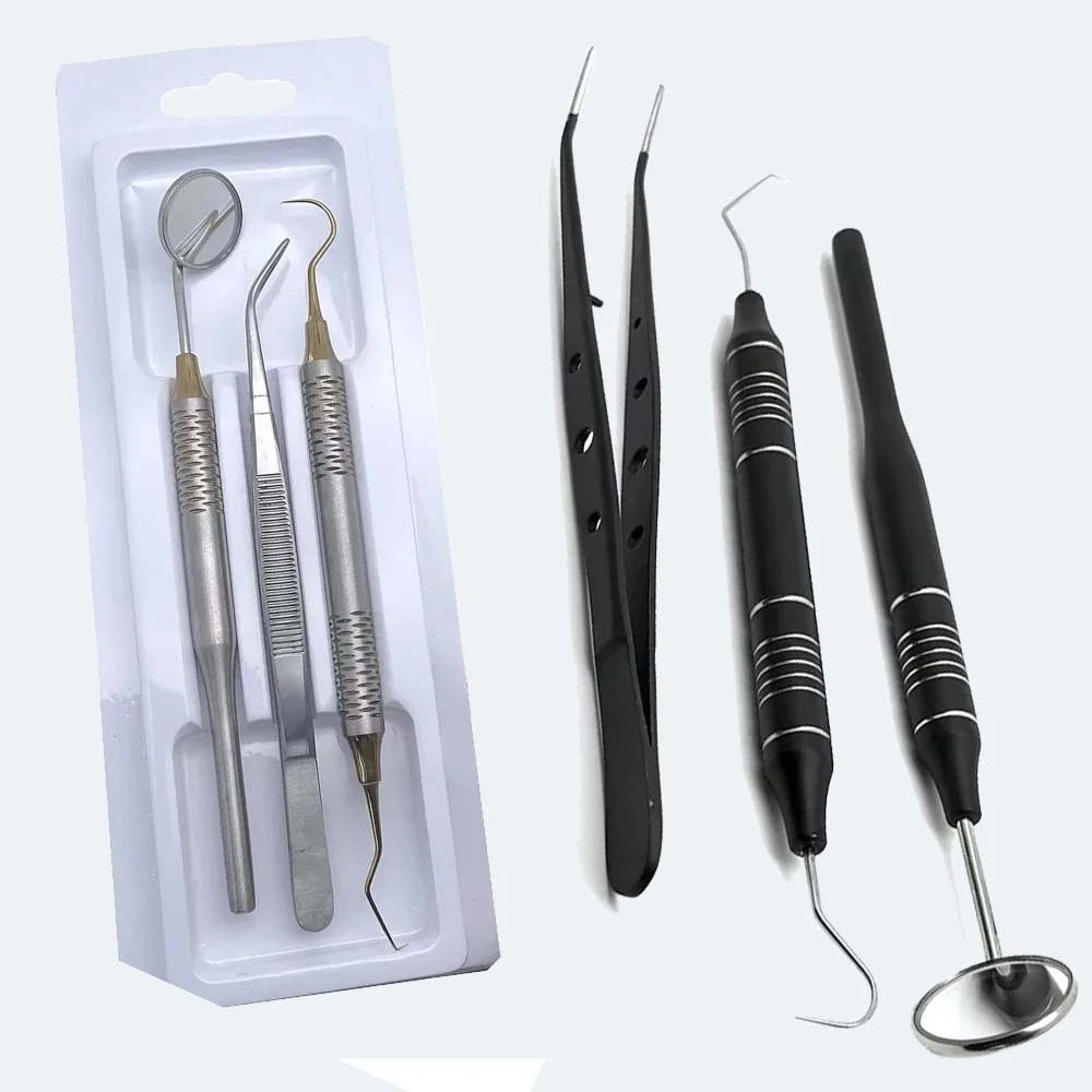 Dental Exam Set Stainless Stee - đánh giá và giá Dental Mirror Probe