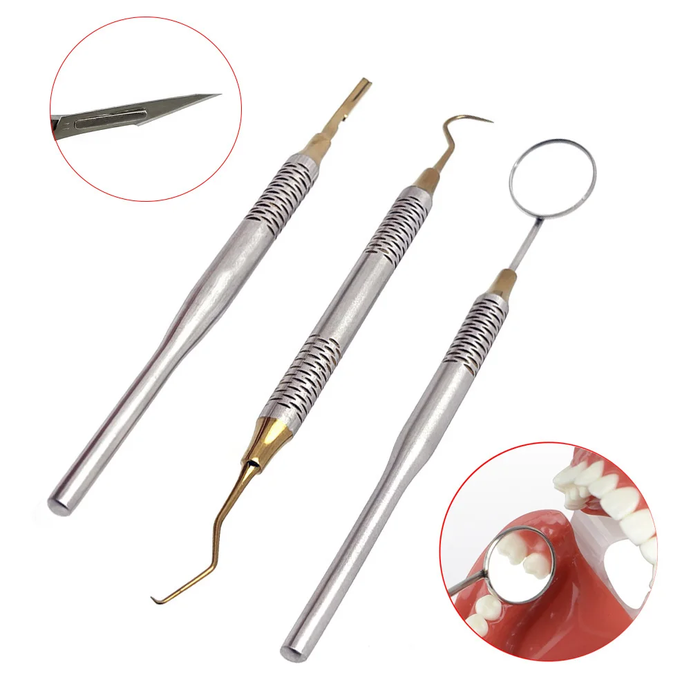 1Pc Stainless Steel Dental Mou - đánh giá và giá Dental Mirror Probe