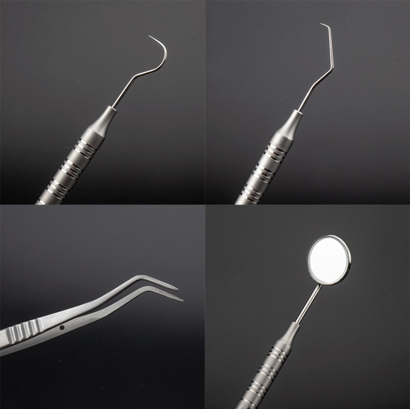 3Pcs/Set Dental Instrument Den - đánh giá và giá Dental Mirror Probe