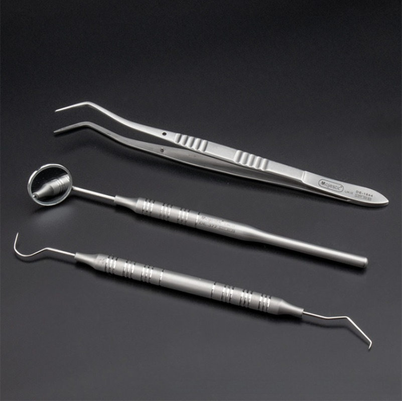 3Pcs/Set Dental Instrument Den - đánh giá và giá Dental Mirror Probe