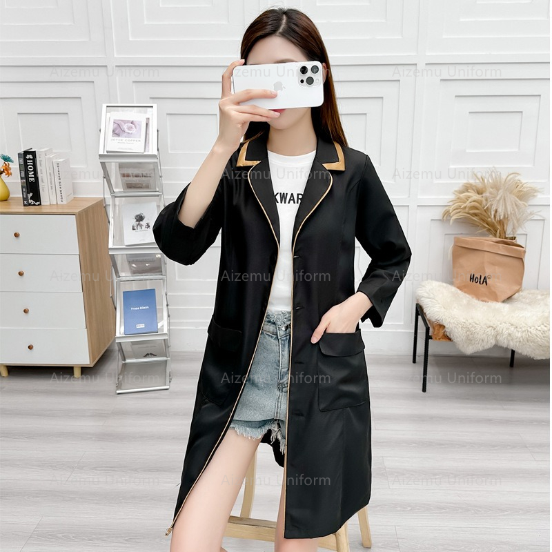 black beauty uniform with beau - đánh giá và giá Medical Lab Logo