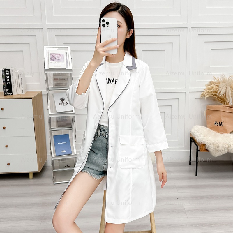 black beauty uniform with beau - đánh giá và giá Medical Lab Logo