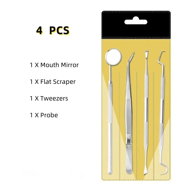 3pcs/4pcs Stainless Steel Dent - đánh giá và giá Dental Mirror Probe