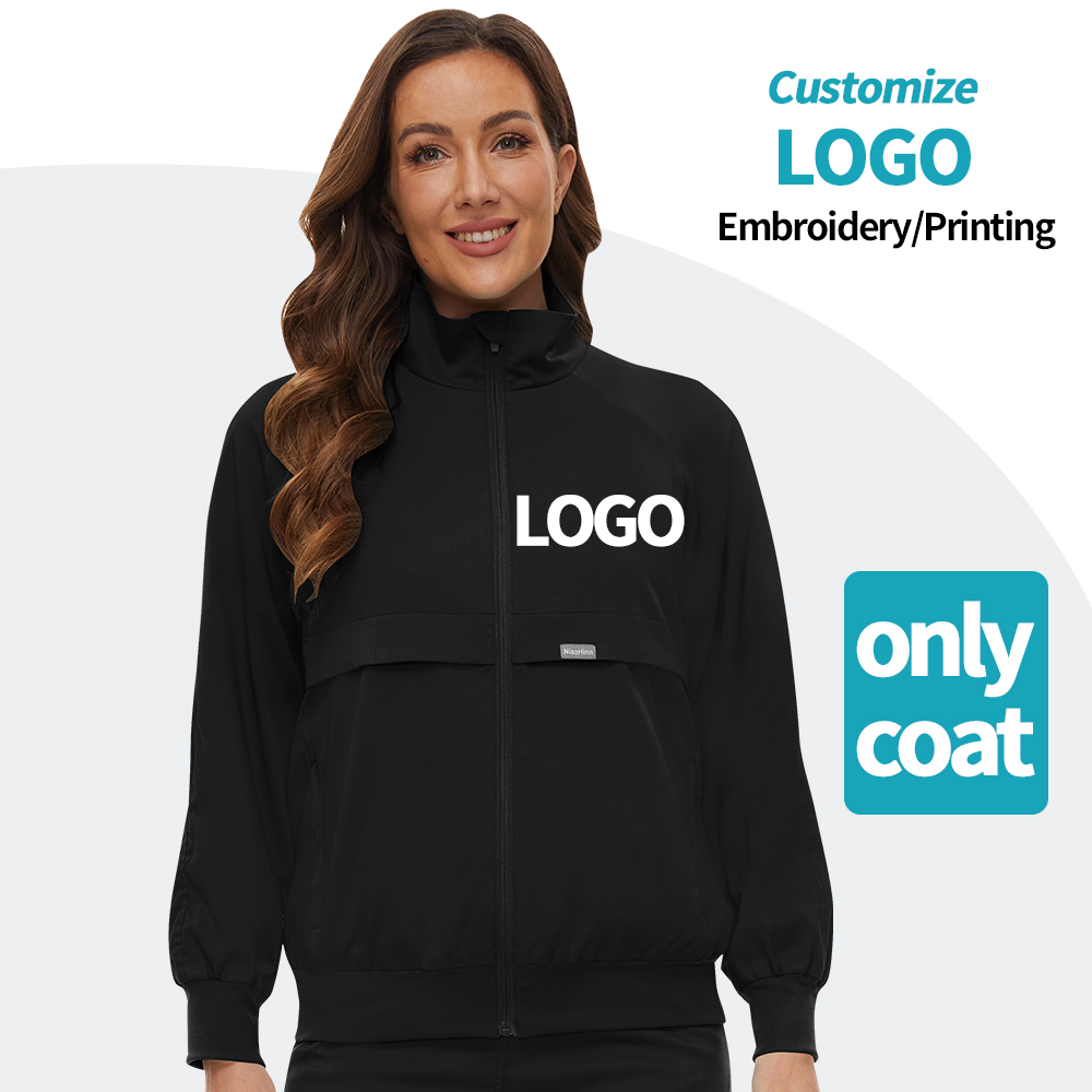 Custom Logo Long Sleeve Jacket - đánh giá và giá Medical Lab Logo