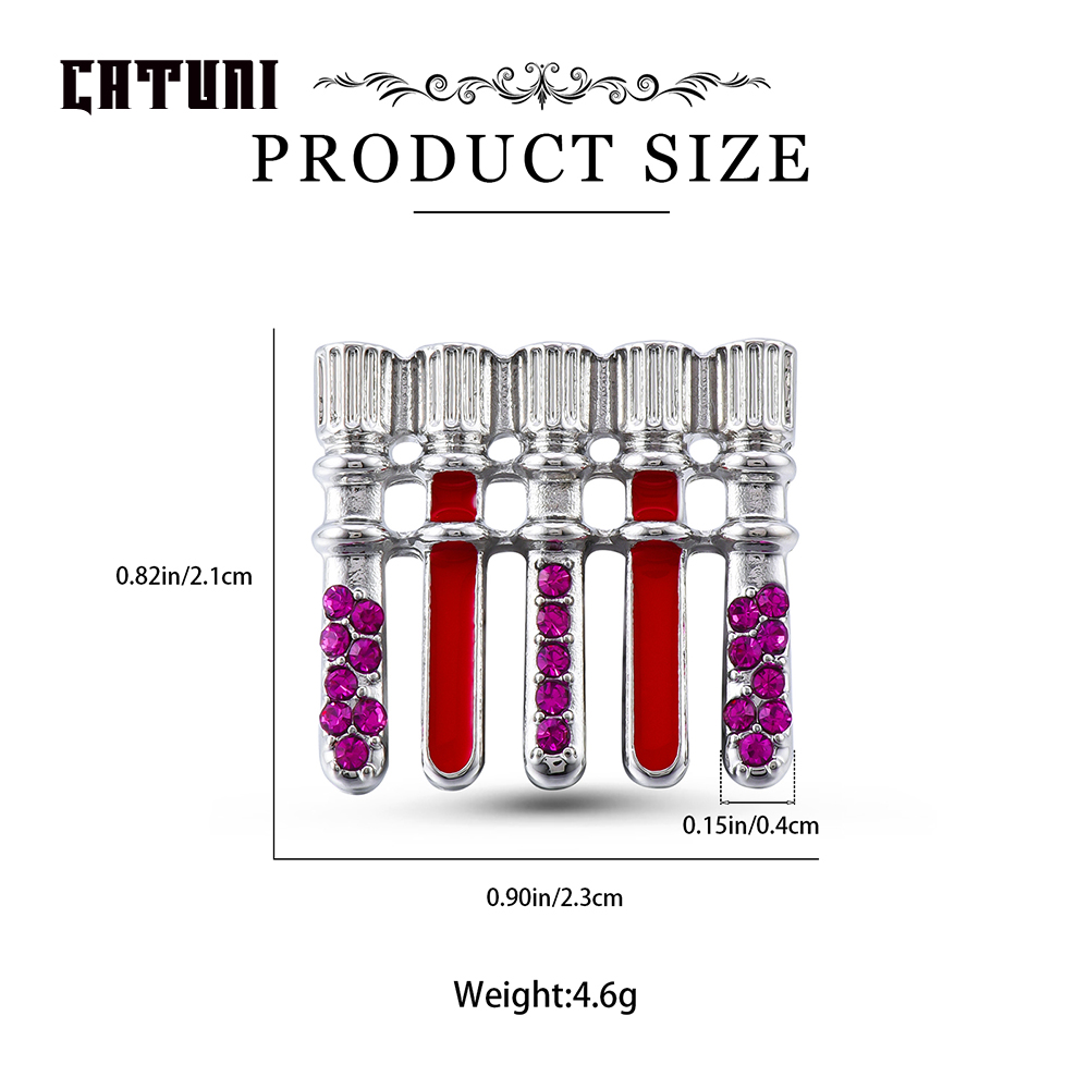 Catuni Medical Test Tube Brooc - đánh giá và giá Medical Lab Logo