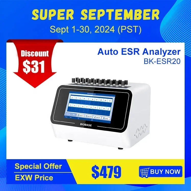 NEW BK-ESR20 Fully Automated E - đánh giá và giá Medical Lab Diagnostics