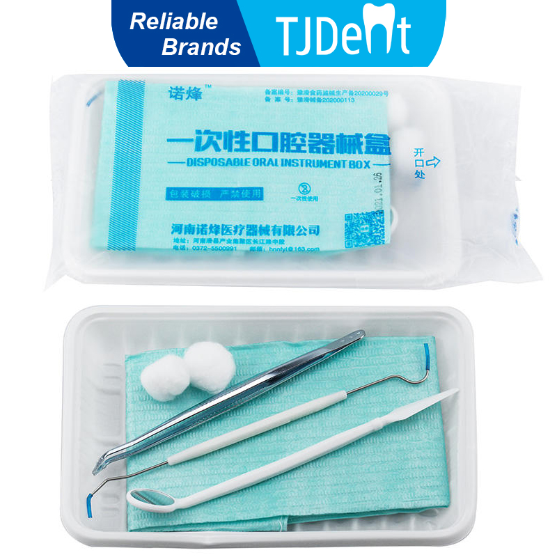 TJDent Disposable Dental Oral  - đánh giá và giá Dental Mirror Probe