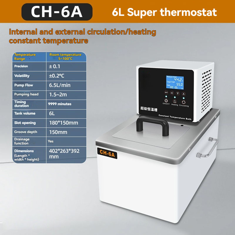 CH-6B 6L Low Temperature Therm - đánh giá và giá Water Bath Laboratory