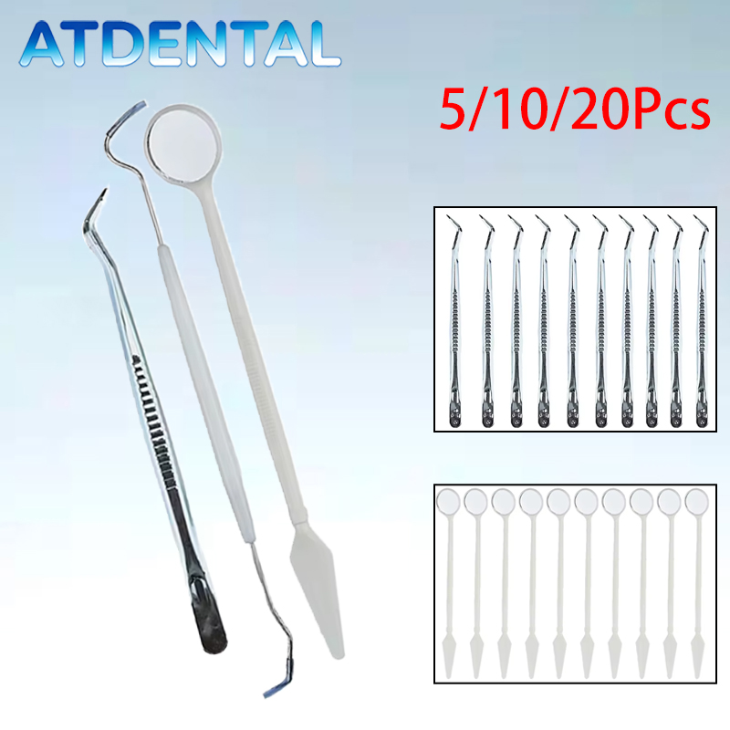 5/10/20Pcs Disposable Dental K - đánh giá và giá Dental Mirror Probe
