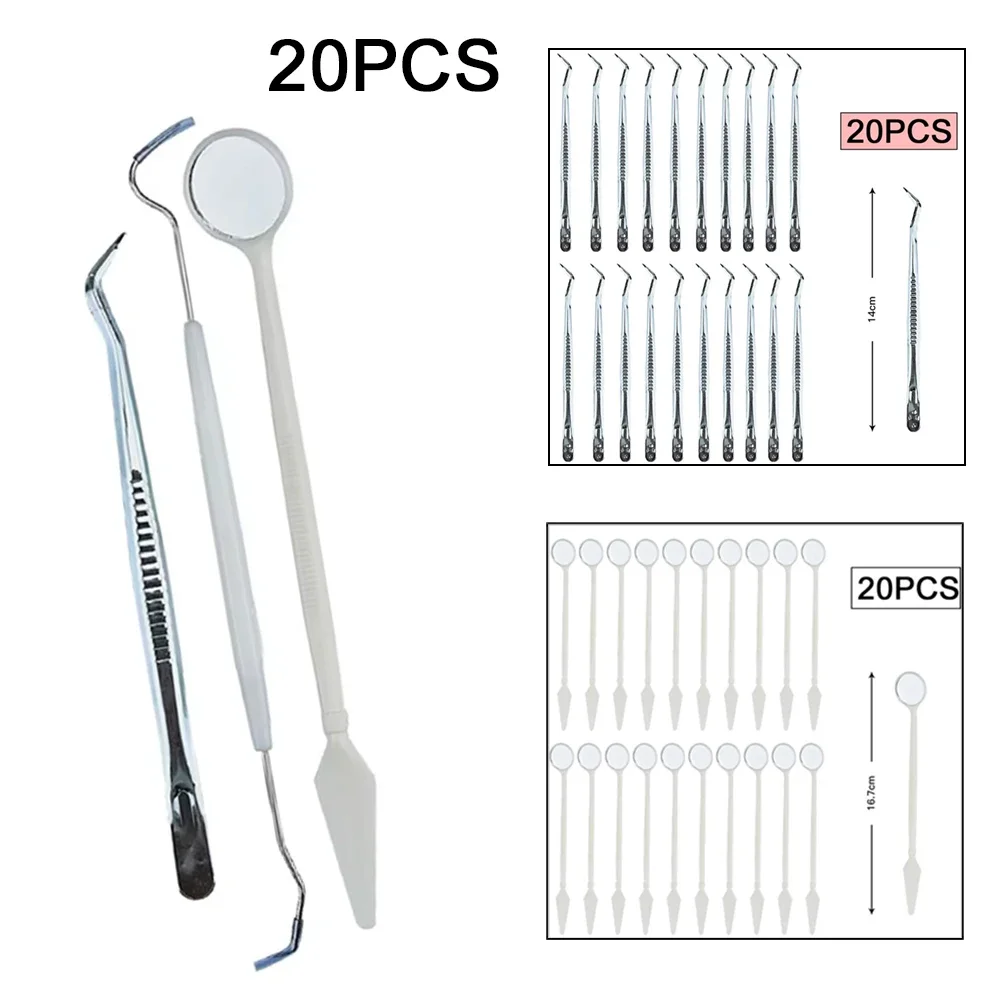 5/10/20Pcs Disposable Dental K - đánh giá và giá Dental Mirror Probe