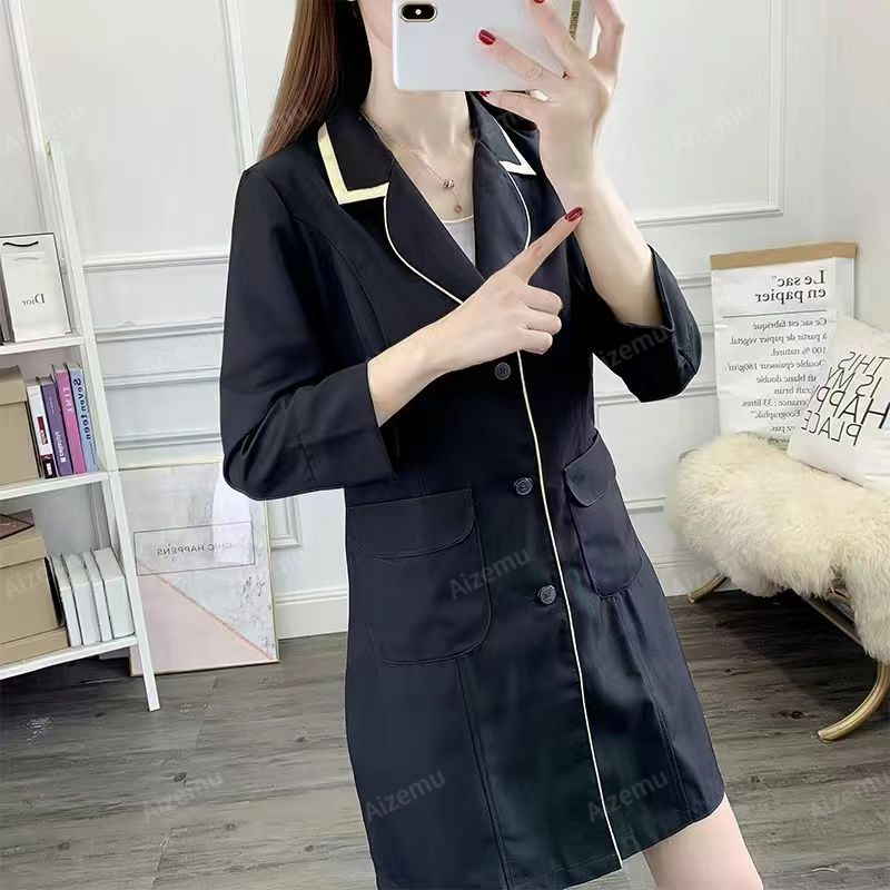 Black Beauty Salon uniform sho - đánh giá và giá Medical Lab Logo