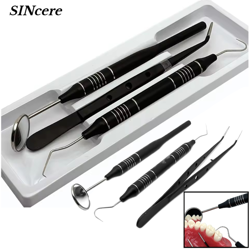 3Pcs/set Dental Mirror kit Mou - đánh giá và giá Dental Mirror Probe