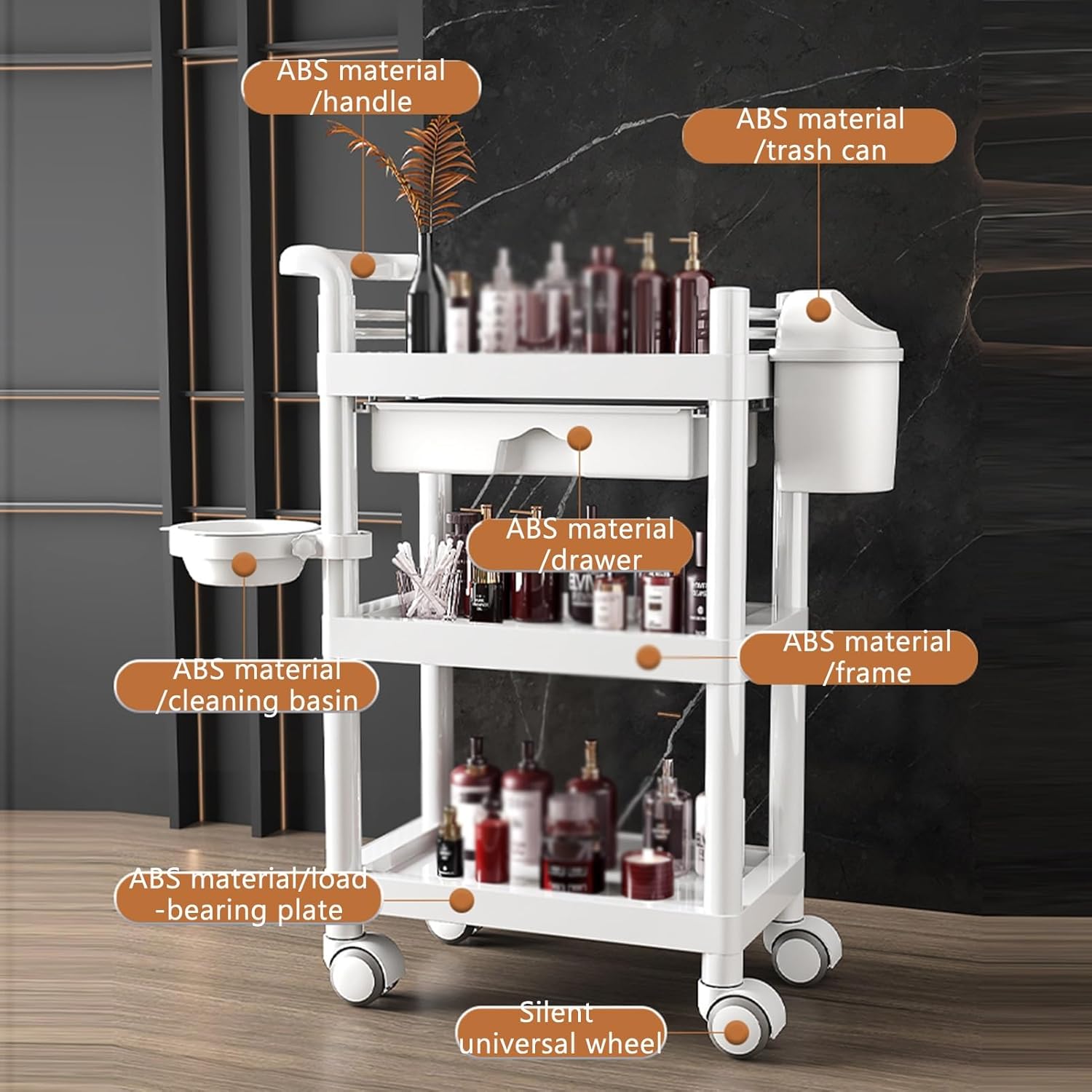 3-Tier Medical Utility Cart Wi - đánh giá và giá Medical Lab Officer
